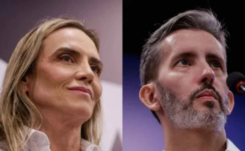 Celina e Grass fecham campanha com motociata e carreata
