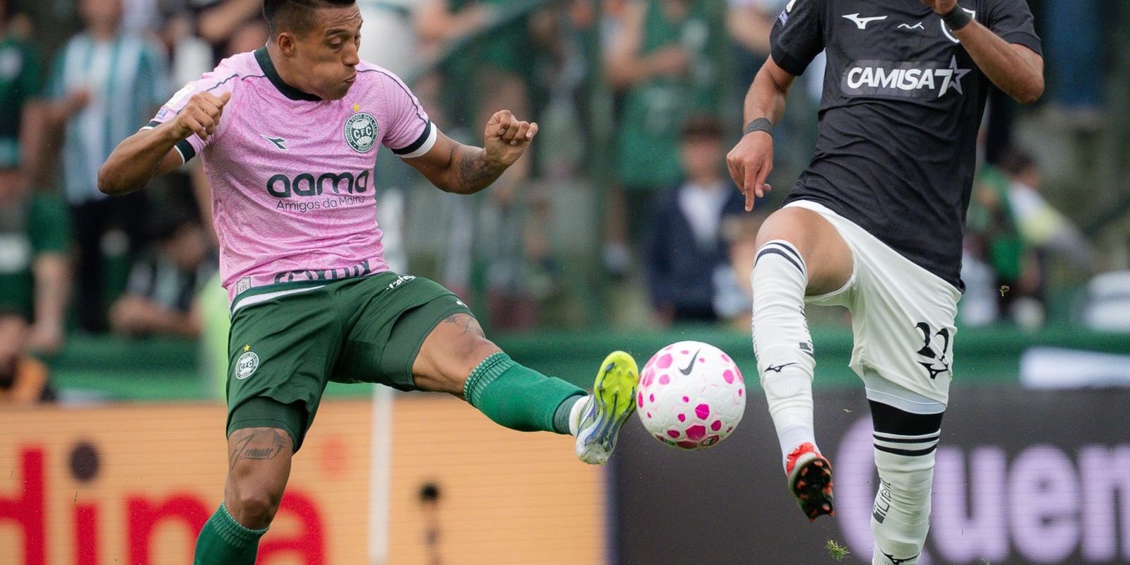 Coritiba e Botafogo empatam e mantêm jejum de vitórias no Brasileirão