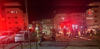 Incêndio consome apartamento no Itapoã Parque
