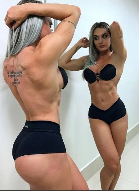 “Nem parecia eu”: Juju Salimeni mostra corpo com 10 kg a mais