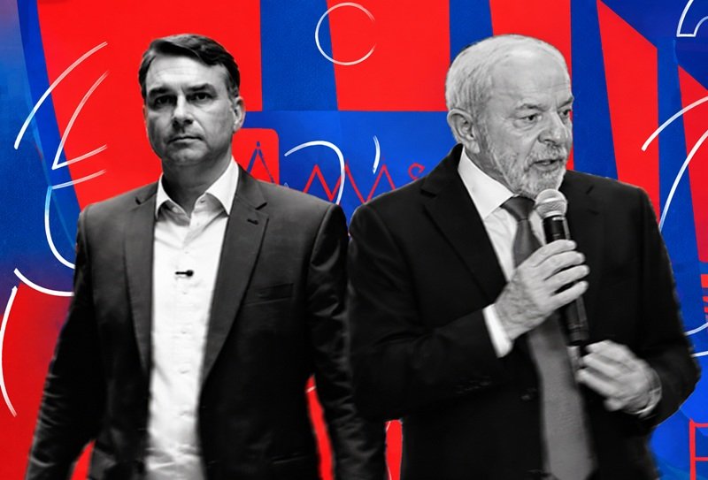Últimas pesquisas: PoderData/AYA mostra Flávio com 51% e Lula com 49%