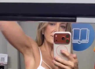 Ticiane mostra corte e hematoma após ensaios da Dança dos Famosos